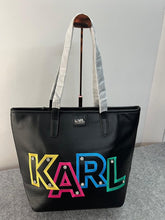Karl Lagerfeld Signature Tote Para Mujer Original With Dust Bag
